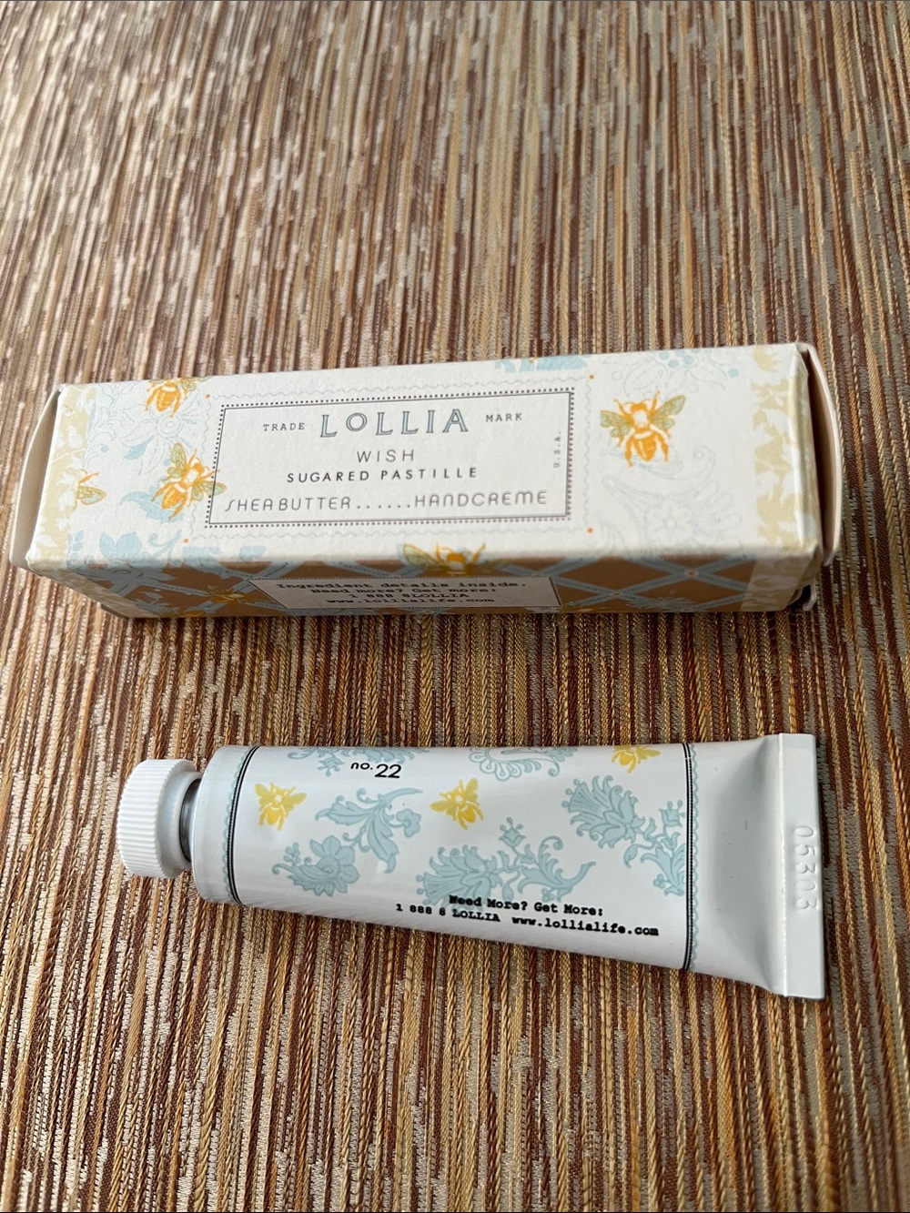 (2) Lollia Handcreme Tube .33 oz Travel Mini - Picture 2 of 5